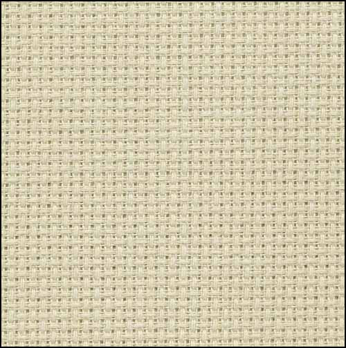 Classic 16 Count Aida Cloth for Cross Stitching - Beige Color