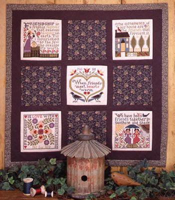 Friends - The Prairie Schooler - Cross Stitch Pattern