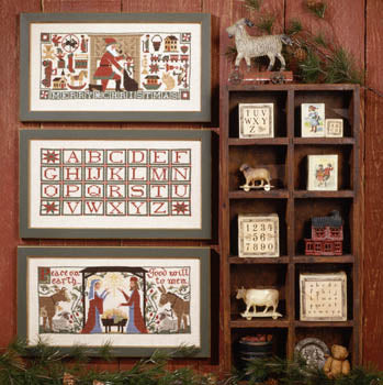 Christmas Traditions - The Prairie Schooler - Cross Stitch Pattern, Needlecraft Patterns, The Crafty Grimalkin - A Cross Stitch Store