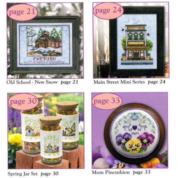 Stoney Creek Cross Stitch Collection - 2024 Winter Vol 36, Number 1 - Magazine/Book, Needlecraft Patterns, Needlecraft Patterns, The Crafty Grimalkin - A Cross Stitch Store