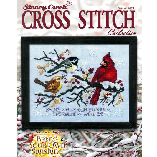 Stoney Creek Cross Stitch Collection - 2024 Winter Vol 36, Number 1 - Magazine/Book, Needlecraft Patterns, Needlecraft Patterns, The Crafty Grimalkin - A Cross Stitch Store