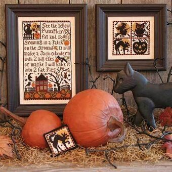 Pumpkin Patch - The Prairie Schooler - Cross Stitch Pattern