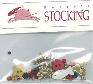 Brett's Stocking - Shepherd's Bush - Cross Stitch Pattern/Charms