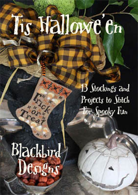 Tis Halloween - Blackbird Designs - Cross Stitch Pattern, Needlecraft Patterns, Needlecraft Patterns, The Crafty Grimalkin - A Cross Stitch Store