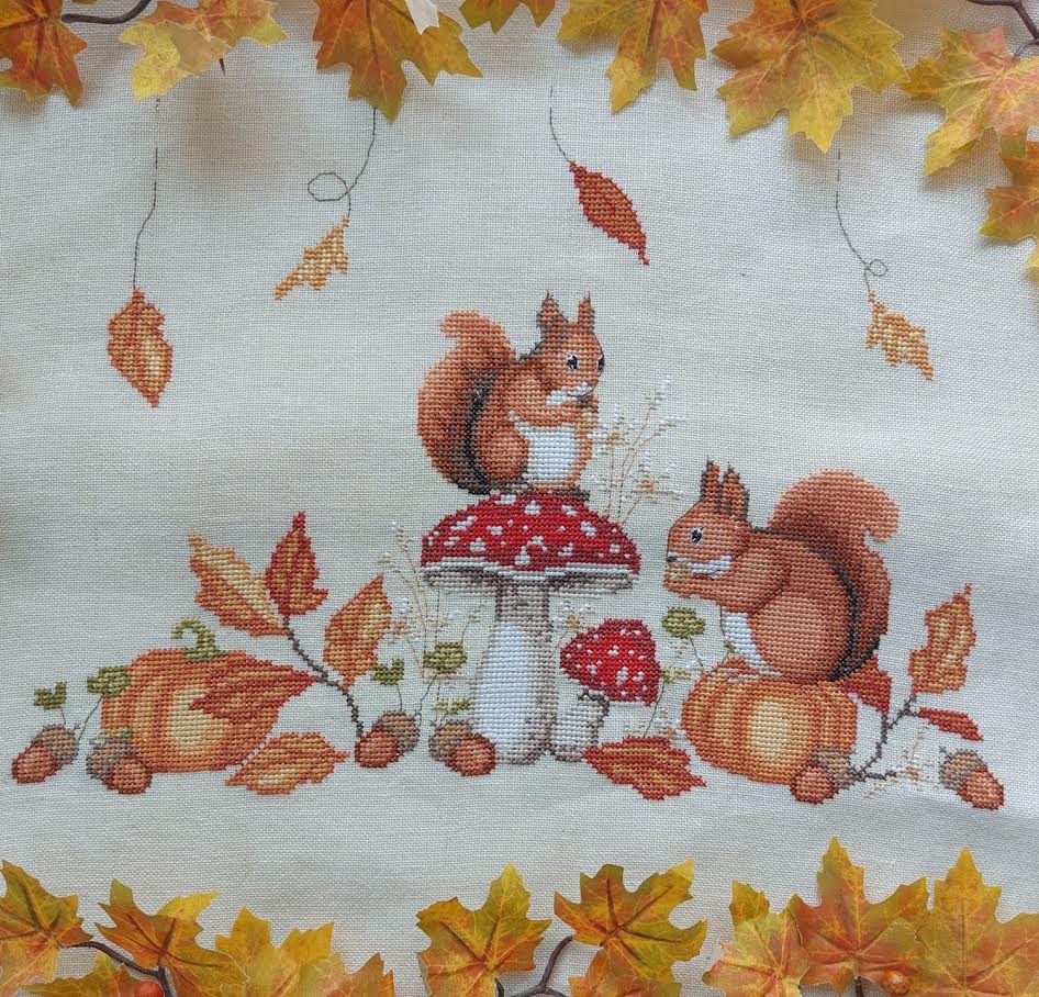 Autumn Melody 2 - Serenità Di Campagna - Cross Stitch Pattern