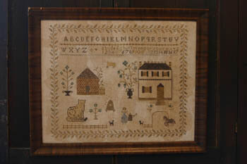 Spring At Hollyberry Farm Sampler By Stacy Nash Primitives - Cross Stitch Pattern, Needlecraft Patterns, Needlecraft Patterns, The Crafty Grimalkin - A Cross Stitch Store