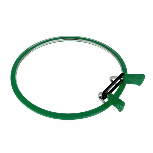 Medium Spring Metal Embroidery Hoop Nurge 160-2 Green 5", Uncategorized, The Crafty Grimalkin - A Cross Stitch Store