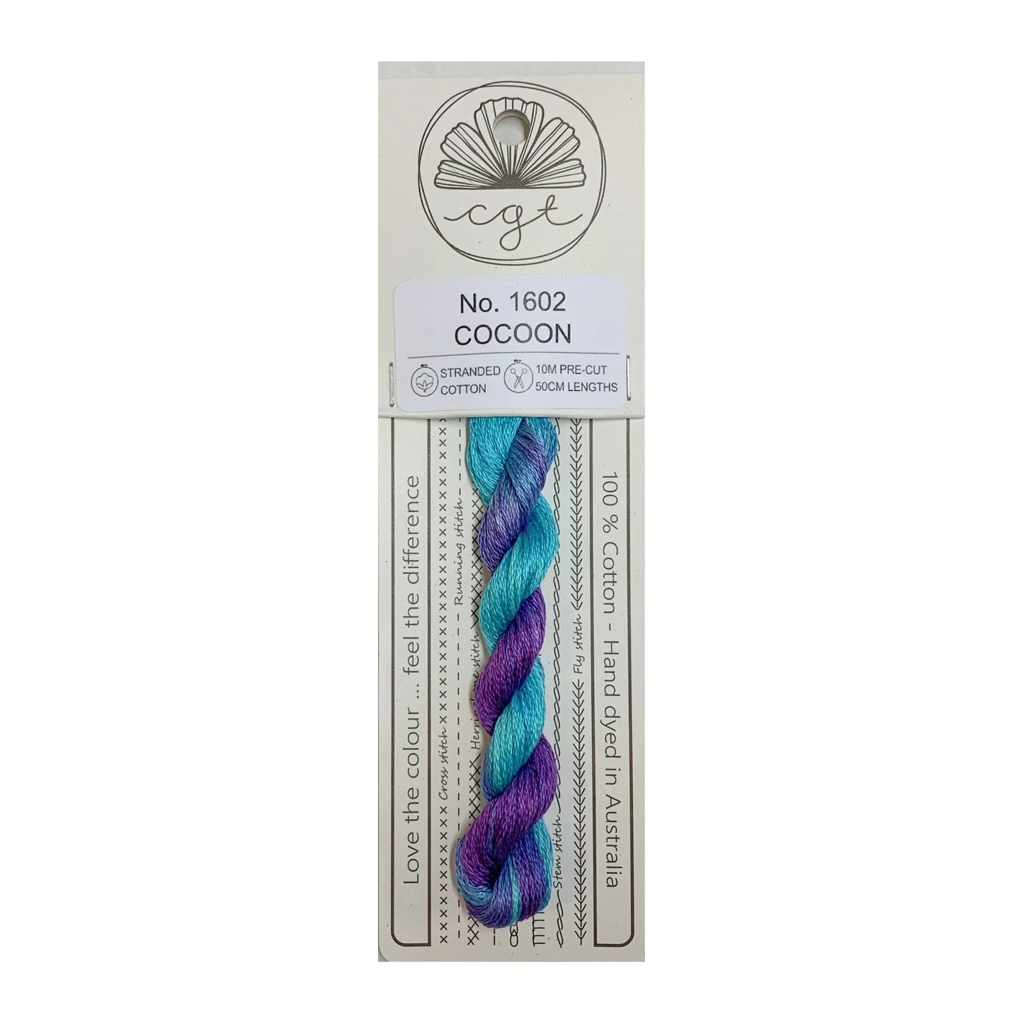 Cocoon No. 1602 - Cottage Garden Threads, Thread & Floss, The Crafty Grimalkin - A Cross Stitch Store