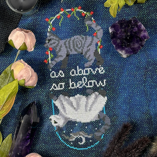 As Above So Below - Stitch Crypt - Cross Stitch Pattern