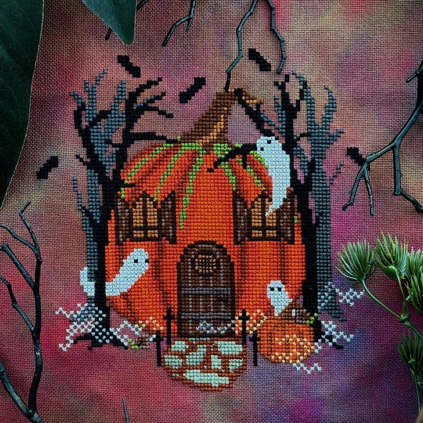 Halloween House - Stitch Crypt - Cross Stitch Pattern