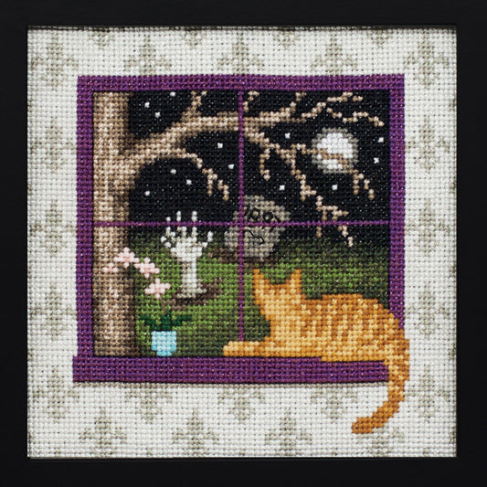 What the Cat Saw: Undead, Undead, Undead - Lola Crow - Cross Stitch Pattern