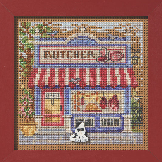 Butcher Shop Main Street - Mill Hill - Spring 2025 Buttons and Beads