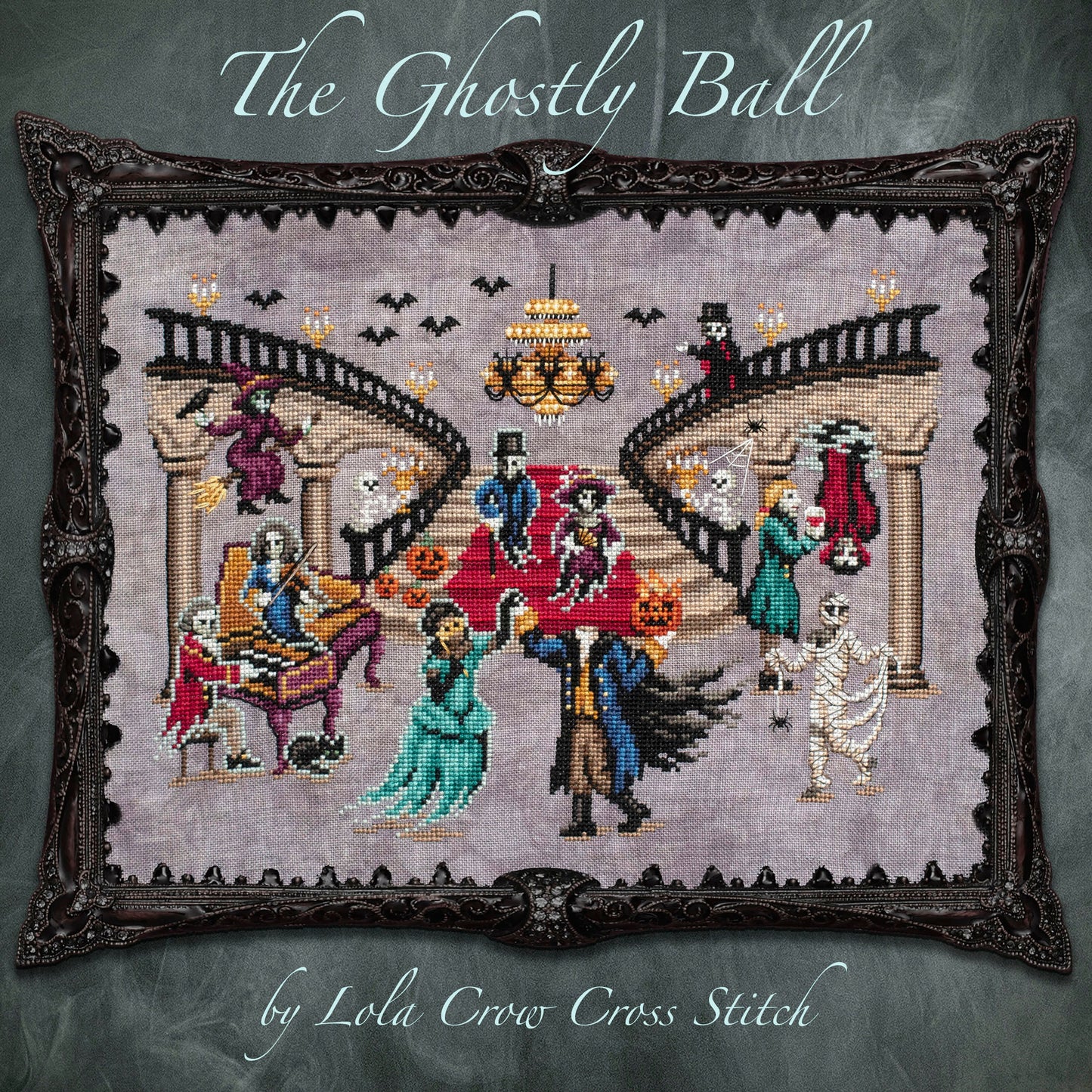 The Ghostly Ball - Lola Crow - Cross Stitch Pattern