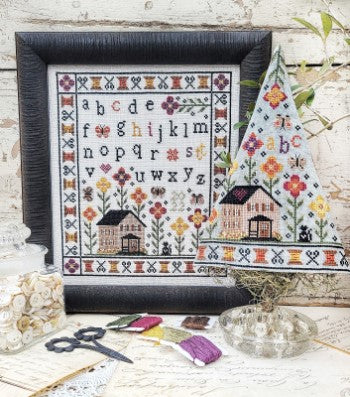 Gardenside - Hello From Liz Mathews - Cross Stitch Pattern, Needlecraft Patterns, The Crafty Grimalkin - A Cross Stitch Store