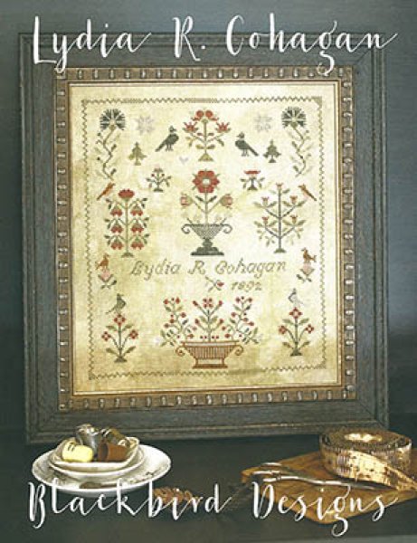 Lydia R. Cohagen - Blackbird Designs- Cross Stitch Pattern, Needlecraft Patterns, Needlecraft Patterns, The Crafty Grimalkin - A Cross Stitch Store