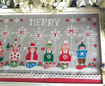 Christmas Snowflakes - Cuore E Batticuore - Cross Stitch Pattern, Needlecraft Patterns, The Crafty Grimalkin - A Cross Stitch Store