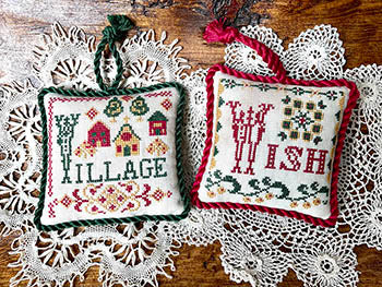 Vintage Christmas Alphabet 10 - Jan Hicks Creates - Cross Stitch Pattern, Needlecraft Patterns, The Crafty Grimalkin - A Cross Stitch Store