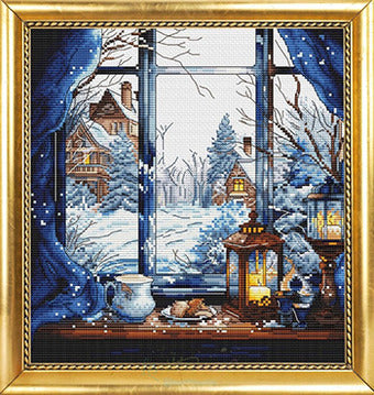 Afternoon in the Mountains - Les Petites croix de Lucie - Cross Stitch Pattern