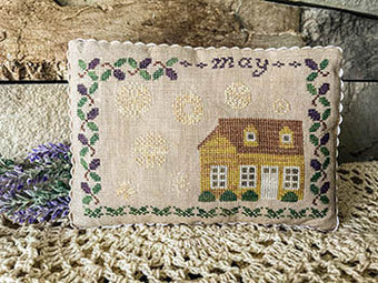 May Cottage - From the Heart - Cross Stitch Pattern, Needlecraft Patterns, Needlecraft Patterns, The Crafty Grimalkin - A Cross Stitch Store