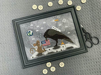 One Giant Leap - Stitches By Ethel - Cross Stitch Pattern