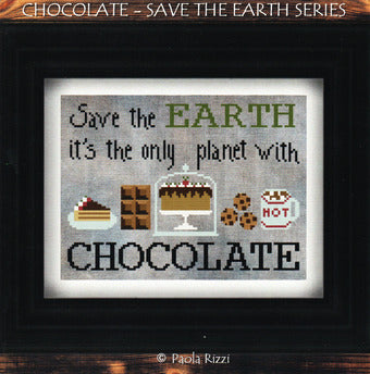 Chocolate, Save the Earth Series - Puntini Puntini  - Cross Stitch Pattern