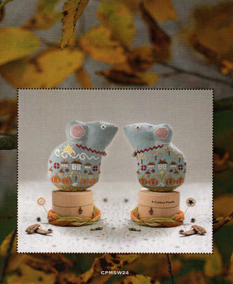 Mouse Sampler - Cotton Pixels - Cross Stitch Pattern