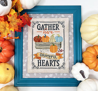 Gather Here - Tiny Modernist - Cross Stitch Pattern