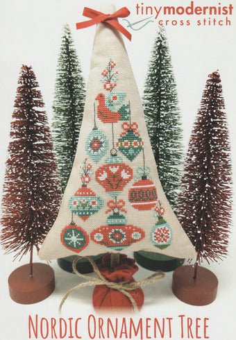 Nordic Ornament Tree - Tiny Modernist - Cross Stitch Pattern