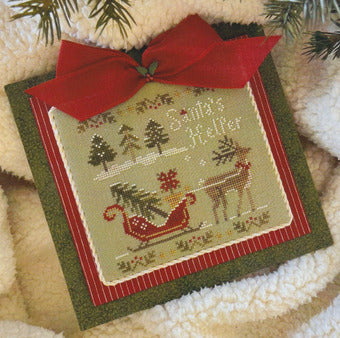 Santa's House Helper - Little House Needleworks - Cross Stitch Pattern