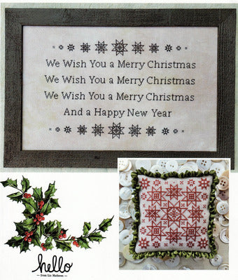 Christmas Wishes - Hello From Liz Mathews - Cross Stitch Pattern