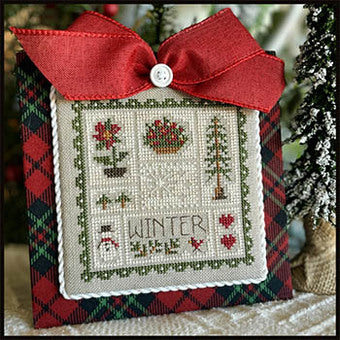 Bits and Pieces of Winter - Little House Needleworks - Cross Stitch Pattern