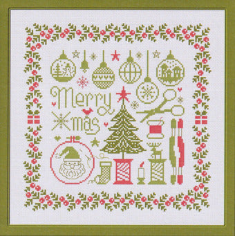 Petites Croix de Noel - Jardin Prive - Cross Stitch Pattern, Needlecraft Patterns, Needlecraft Patterns, The Crafty Grimalkin - A Cross Stitch Store