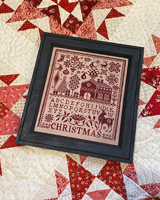 Sampler Holidays Christmas - Blueberry Ridge Design - Cross Stitch Pattern