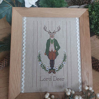 Lord Deer - Serenità Di Campagna - Cross Stitch Pattern, Uncategorized, The Crafty Grimalkin - A Cross Stitch Store