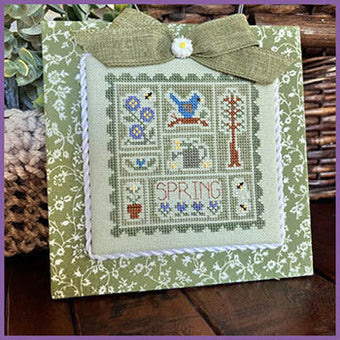 Bits and Pieces of Spring - Little House Needleworks - Cross Stitch Pattern