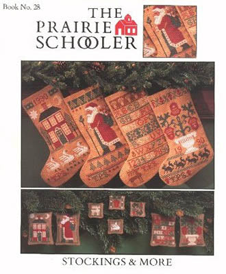 Stockings and More - The Prairie Schooler - Cross Stitch Pattern, Needlecraft Patterns, The Crafty Grimalkin - A Cross Stitch Store