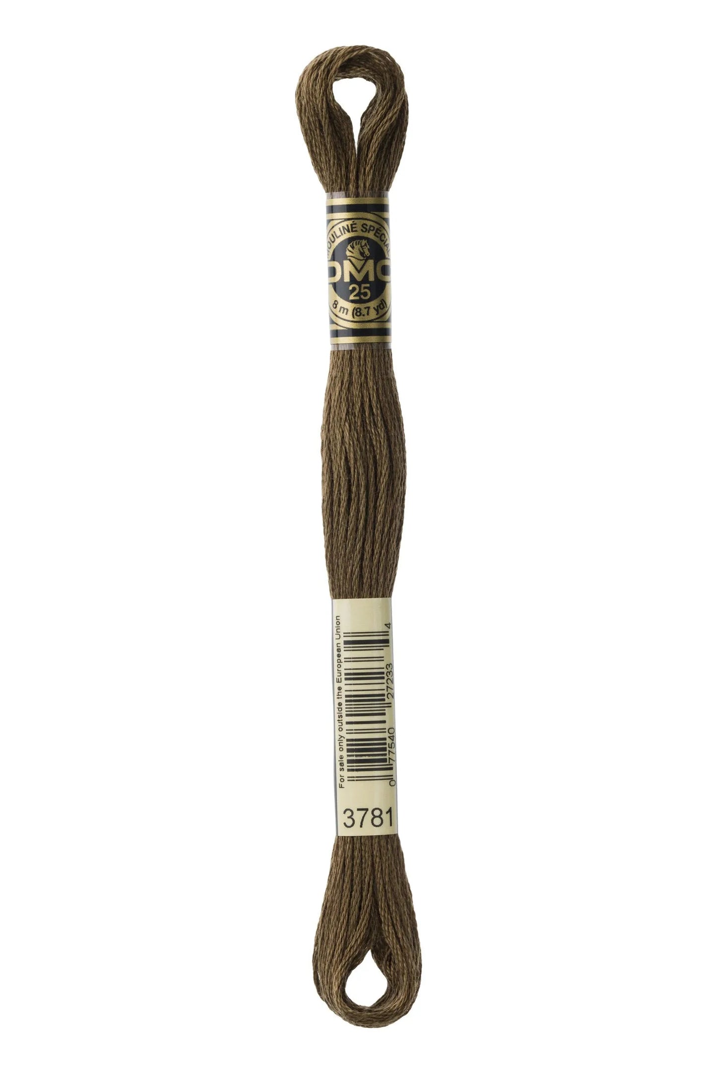 DMC 3781 - Mocha Brown - Dark - DMC 6 Strand Embroidery Thread, Thread & Floss, Thread & Floss, The Crafty Grimalkin - A Cross Stitch Store