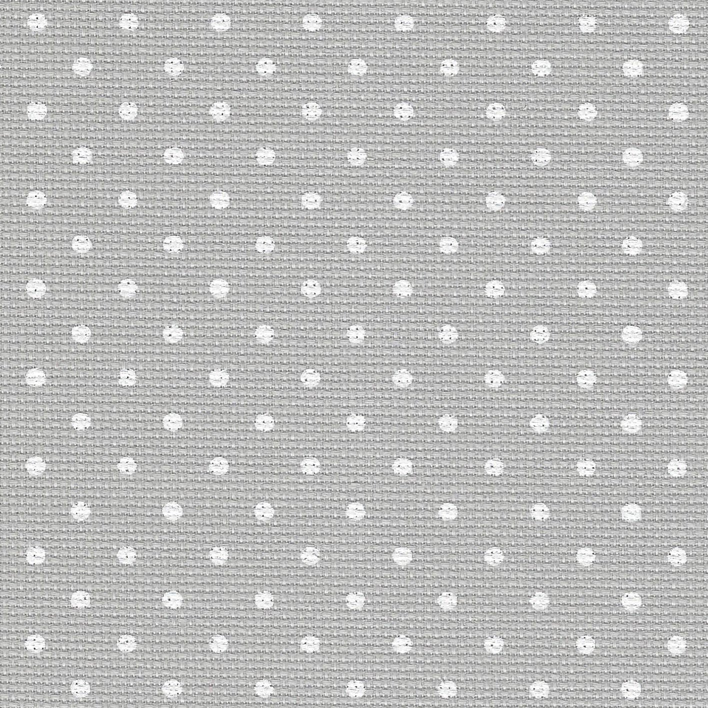 Precut  Zweigart Fein-Aida Petit Point 18 count Grey with White Points 3793/7349, The Crafty Grimalkin - A Cross Stitch Store