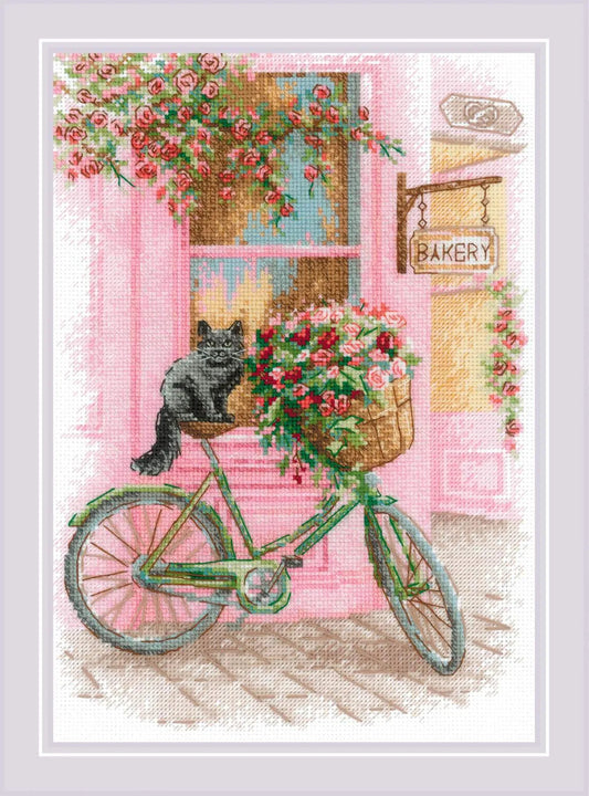 Blooming Trip R2246 Counted Cross Stitch Kit, Needlecraft Kits, Needlecraft Kits, The Crafty Grimalkin - A Cross Stitch Store