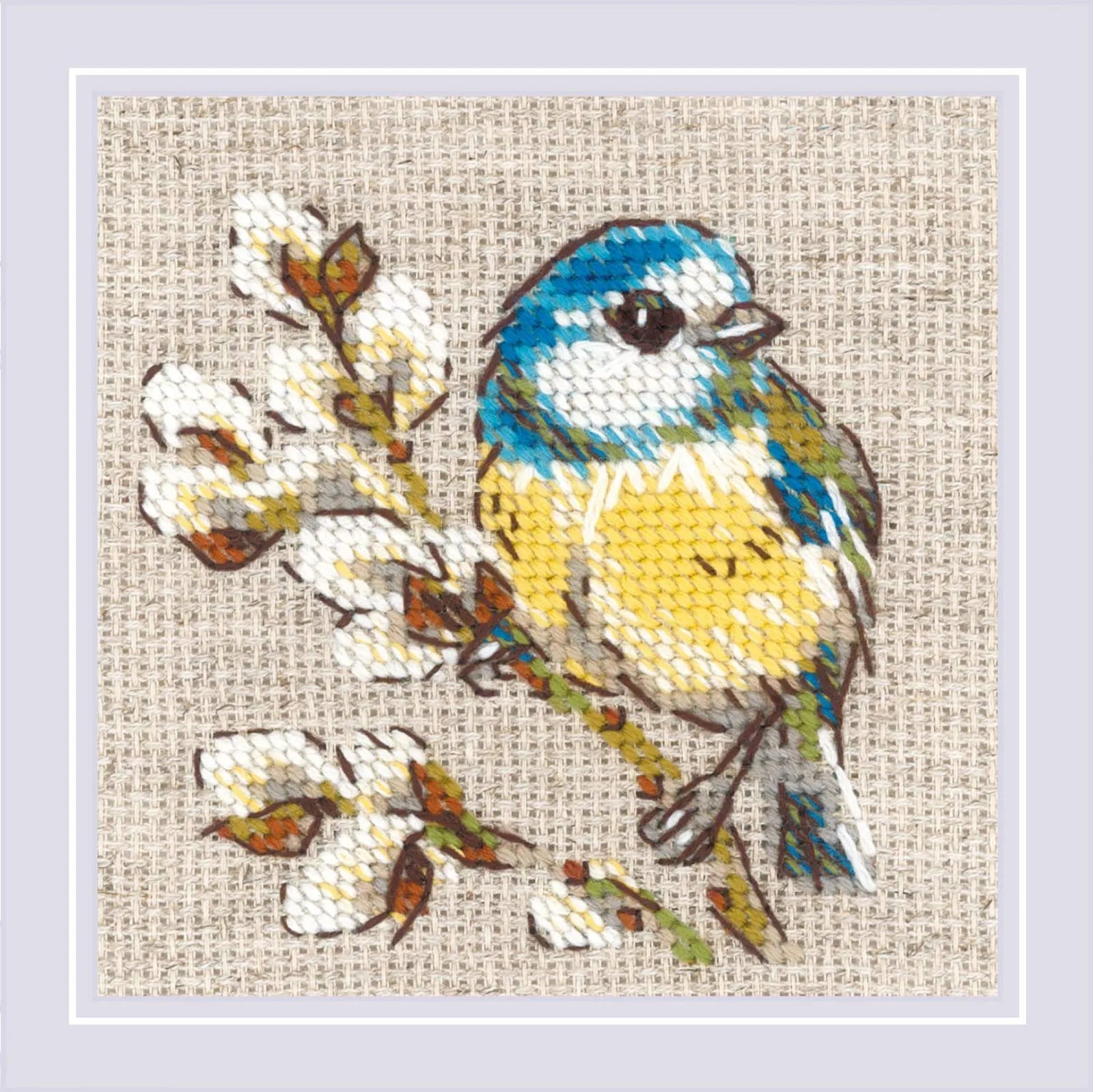 Titmouse¬¨‚Ä† R2244 Counted Cross Stitch Kit, Needlecraft Kits, Needlecraft Kits, The Crafty Grimalkin - A Cross Stitch Store