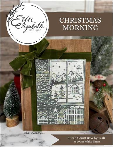 Christmas Morning by Erin Elizabeth Designs - Cross Stitch Pattern, Needlecraft Patterns, The Crafty Grimalkin - A Cross Stitch Store