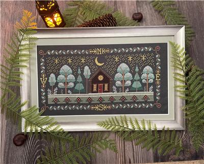 Cabin in the Woods - Flossabilities - Cross Stitch Design