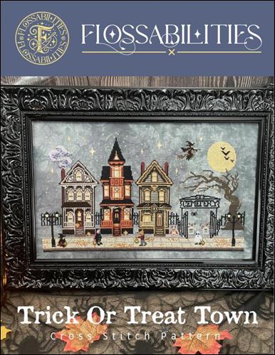 Trick or Treat Town - Flossabilities - Cross Stitch Design