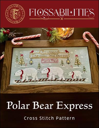 Polar Bear Express - Flossabilities - Cross Stitch Design