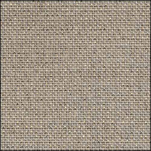 32 Count Zweigart Raw Linen/Gold Belfast Linen - Cross Stitch Fabric