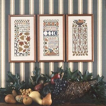 Autumn Samplers Book No. 66 - The Prairie Schooler - Cross Stitch Pattern, Needlecraft Patterns, The Crafty Grimalkin - A Cross Stitch Store