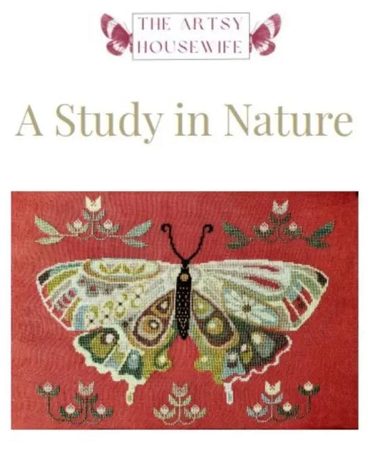 A Study in Nature - The Artsy Housewife - Cross Stitch Pattern, Needlecraft Patterns, The Crafty Grimalkin - A Cross Stitch Store