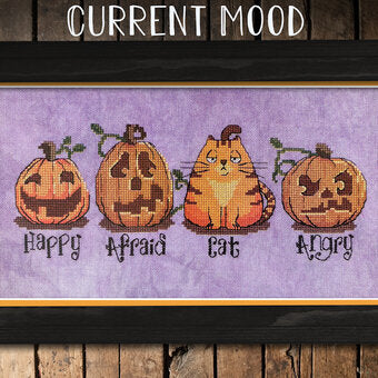 Current Mood - Autumn Lane - Cross Stitch Pattern, The Crafty Grimalkin - A Cross Stitch Store