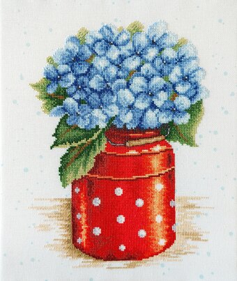 Hydrangea - Artmishka Cross Stitch - Cross Stitch Pattern – The Crafty ...