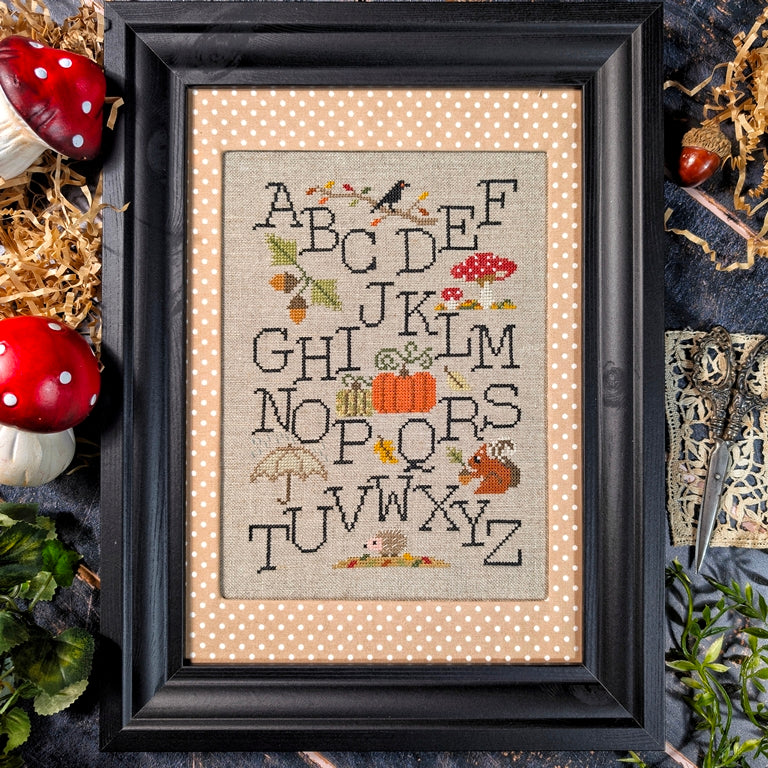 PREORDER Autumn Sampler - Puntini Puntini - Cross Stitch Pattern, Needlecraft Patterns, The Crafty Grimalkin - A Cross Stitch Store